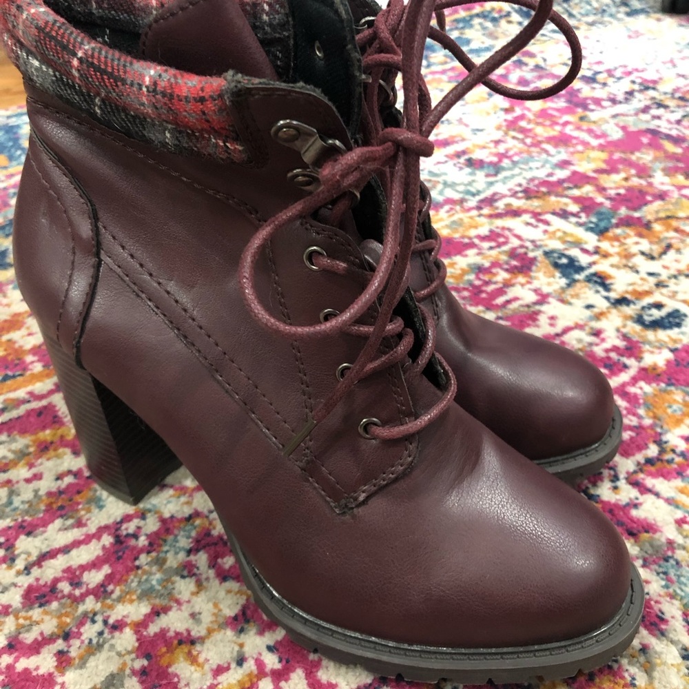 Dolce by Mojo Moxy Burgundy Bootie